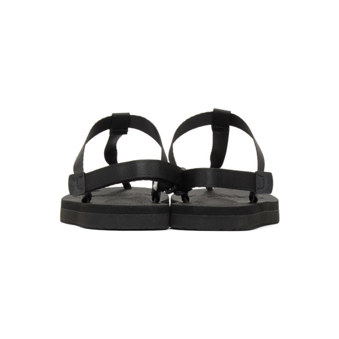 Suicoke Black COKO Sandals Suicoke