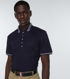 Thom Browne Cotton knit polo shirt