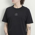 C.P. Company Men's Embroidered Sailor 1020 T-Shirt in Black