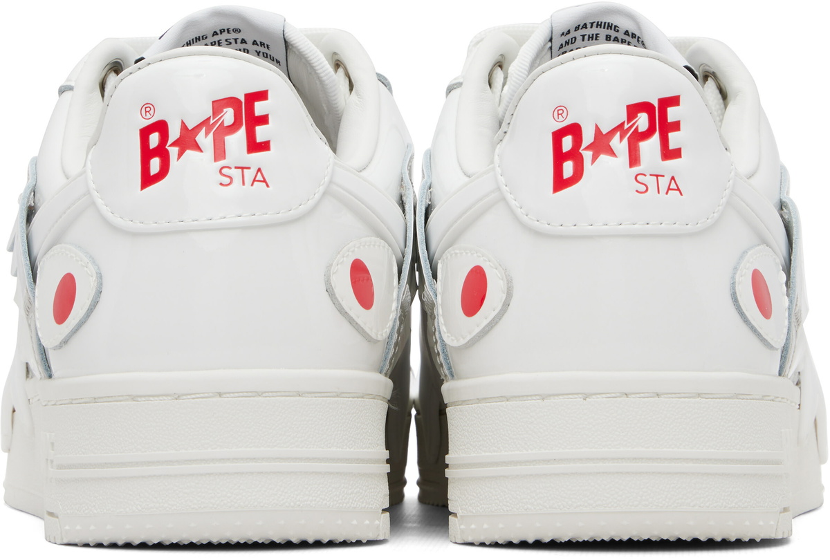 BAPE White BAPE STA #1 Sneakers