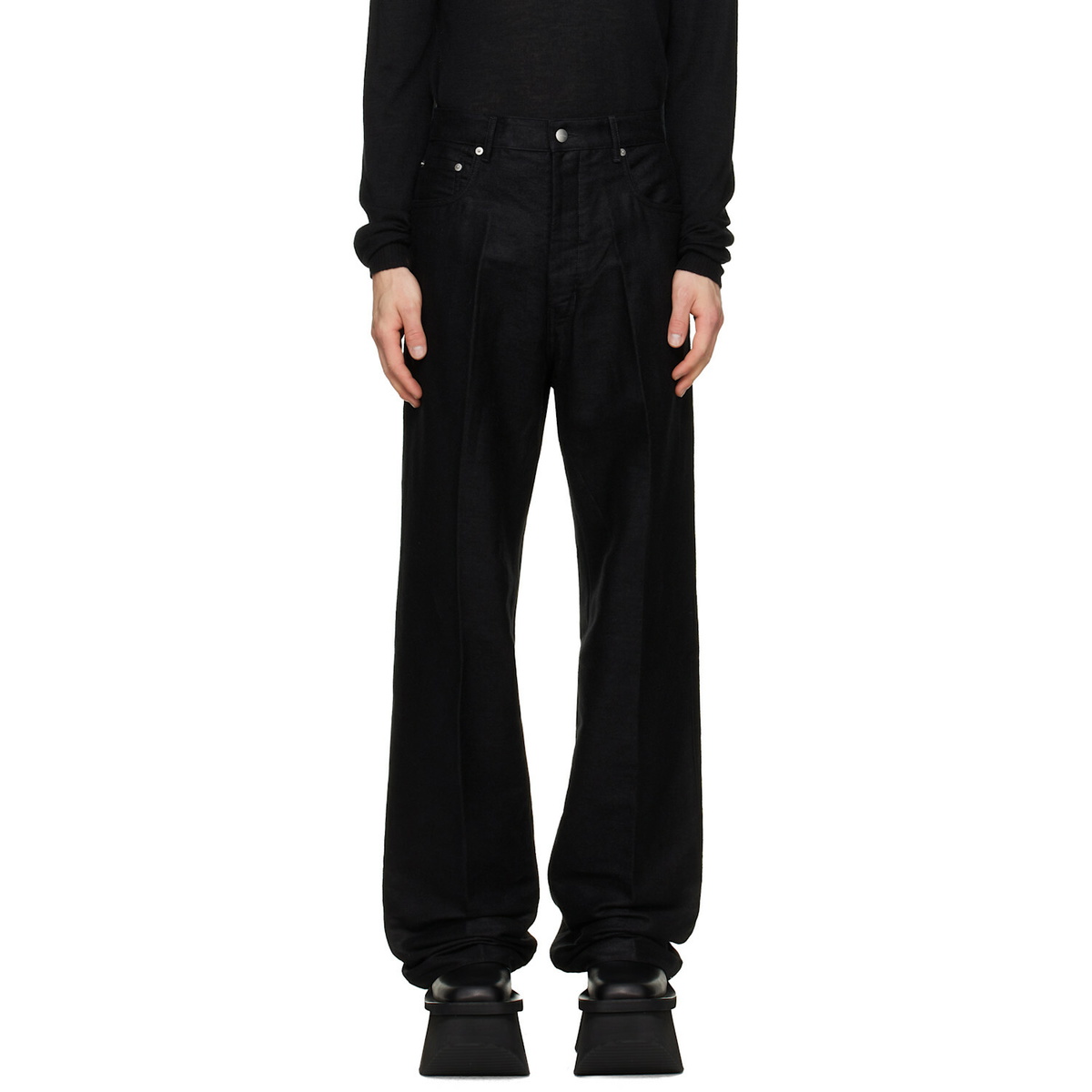 Rick Owens Black Tower Geth Jeans