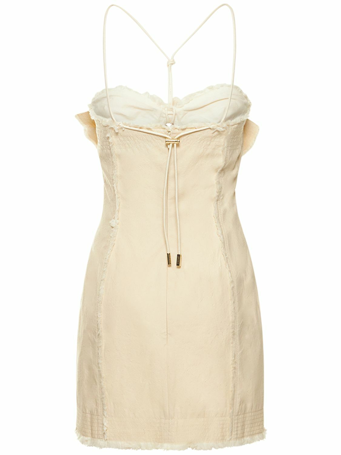 jacquemus denim dress JACQUEMUS La Robe De-nmes Spoglio Denim Dress Jacquemus