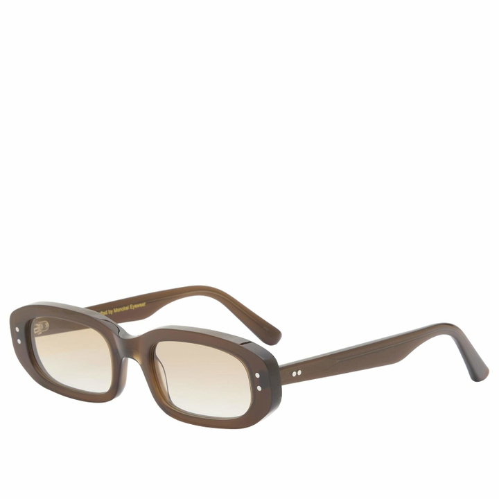 Photo: Monokel April Sunglasses in Chocolate/Brown Gradient 