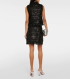 Giambattista Valli Sequined bouclé vest