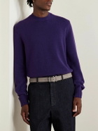 Anderson's - 3.5cm Nubuck Belt - Brown