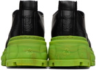 Virón Black & Green Alter Derbys