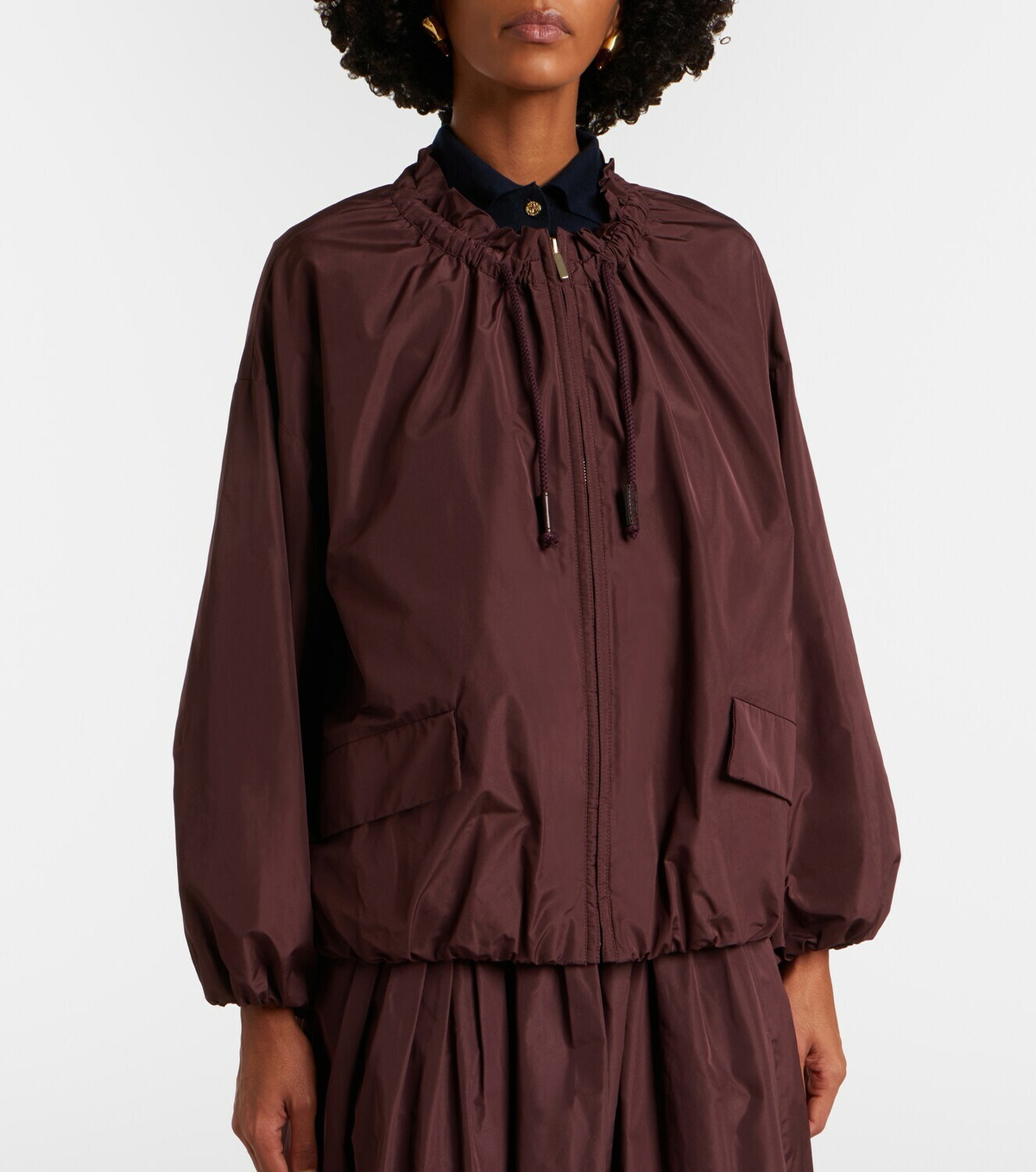 'S Max Mara Taffeta bomber jacket