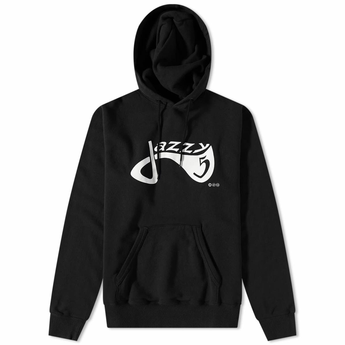 Uniform Experiment Men's Logo Sweat Hoody in Black Uniform Experiment