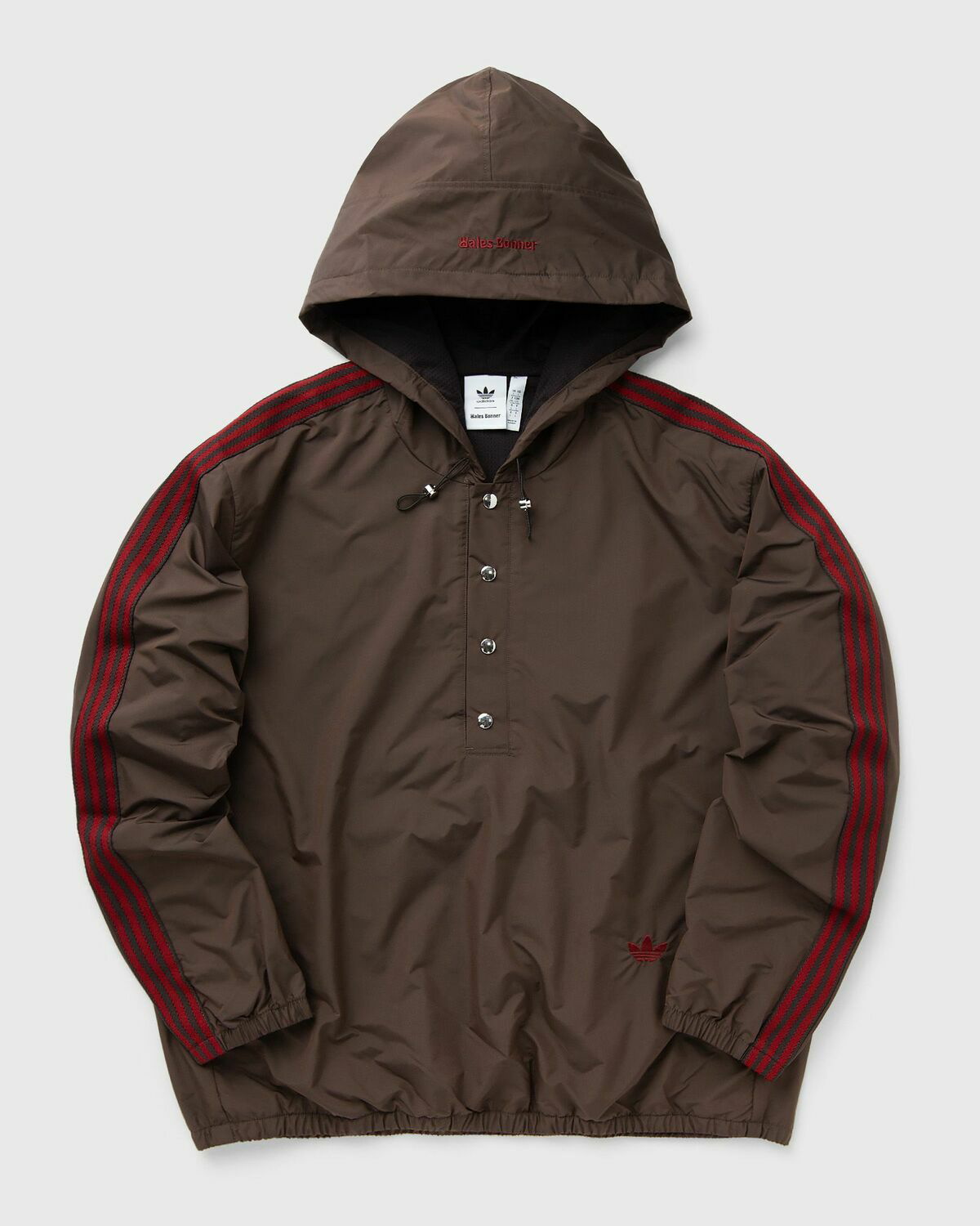 ジャケット・アウター adidas WalesBonner Anorak Night Brown WALES BONNER X ADIDAS NYLON ANORAK - NIGHT BROWN