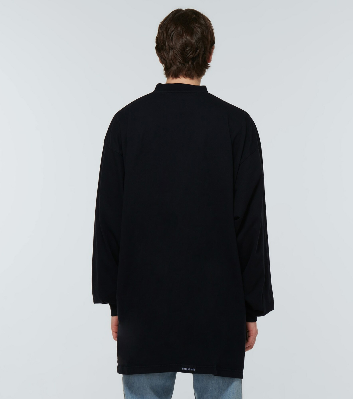 Balenciaga - Crewneck cotton sweatshirt