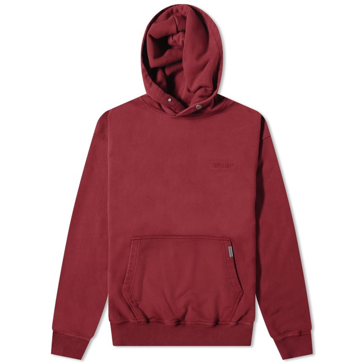 Photo: Represent Men's Blank Popover Hoody in Vintage Red