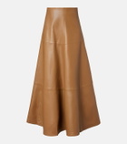 Altuzarra Varda leather maxi skirt