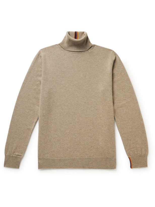 Photo: Paul Smith - Cashmere Rollneck Sweater - Neutrals