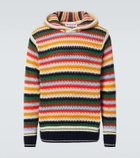 Orlebar Brown Striped cotton hoodie