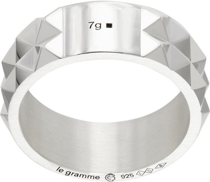 Photo: Le Gramme Pyramid 'Le 9g' Ring
