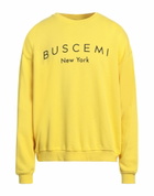 Buscemi Mens Sweatshirt in Yellow