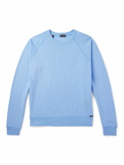 TOM FORD - Cotton-Blend Sweatshirt - Blue