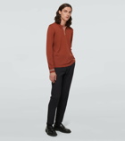 Burberry - Pace merino wool long-sleeved polo
