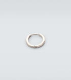 Mateo 14kt white gold single hoop earring