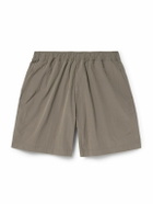 SSAM - Wide-Leg Shell Shorts - Green