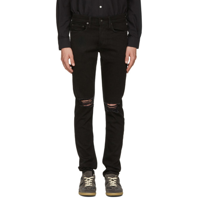 Photo: rag and bone Black Standard Issue Fit 1 Jeans