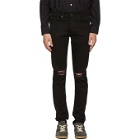 rag and bone Black Standard Issue Fit 1 Jeans