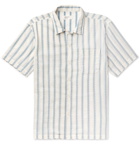 Universal Works - Striped Cotton Shirt - White