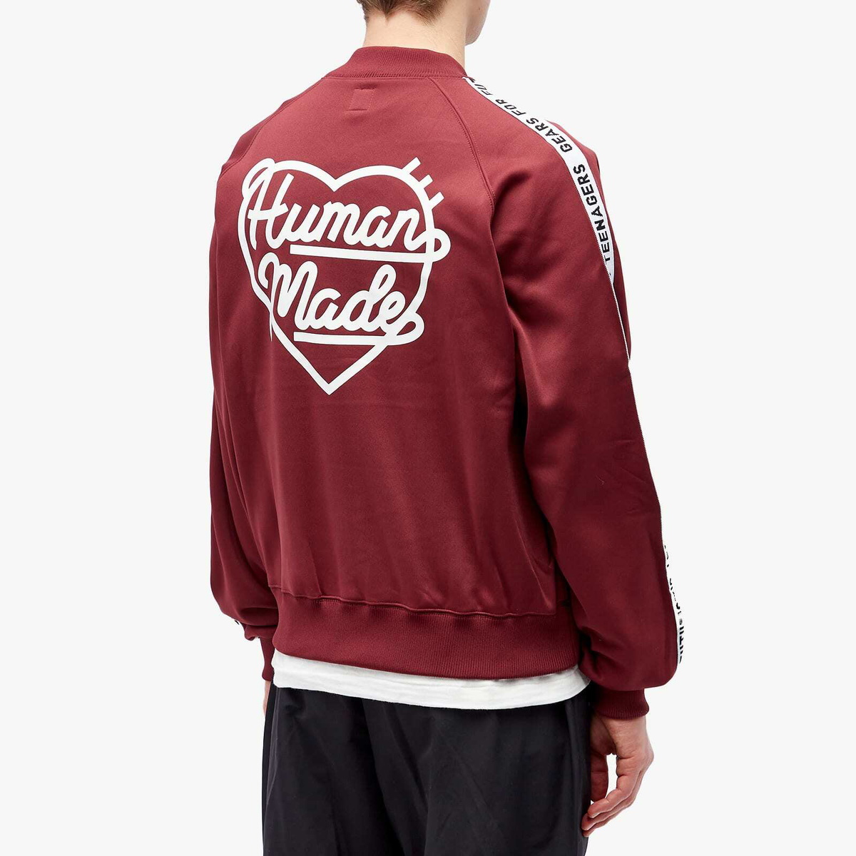 Human Made Men's Track Jacket in Red