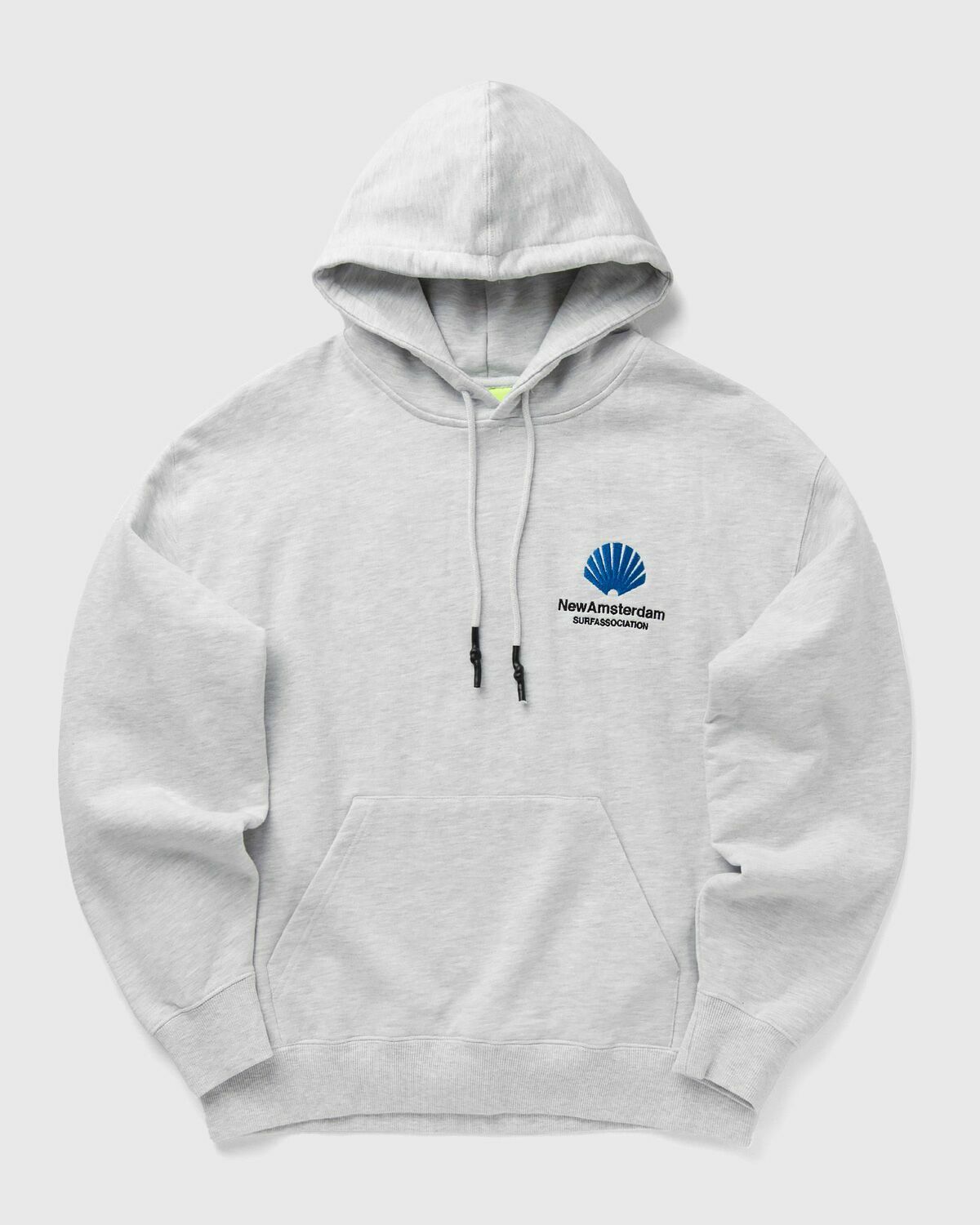 New Amsterdam LOGO HOODIE SWEATER Grey Mens Hoody