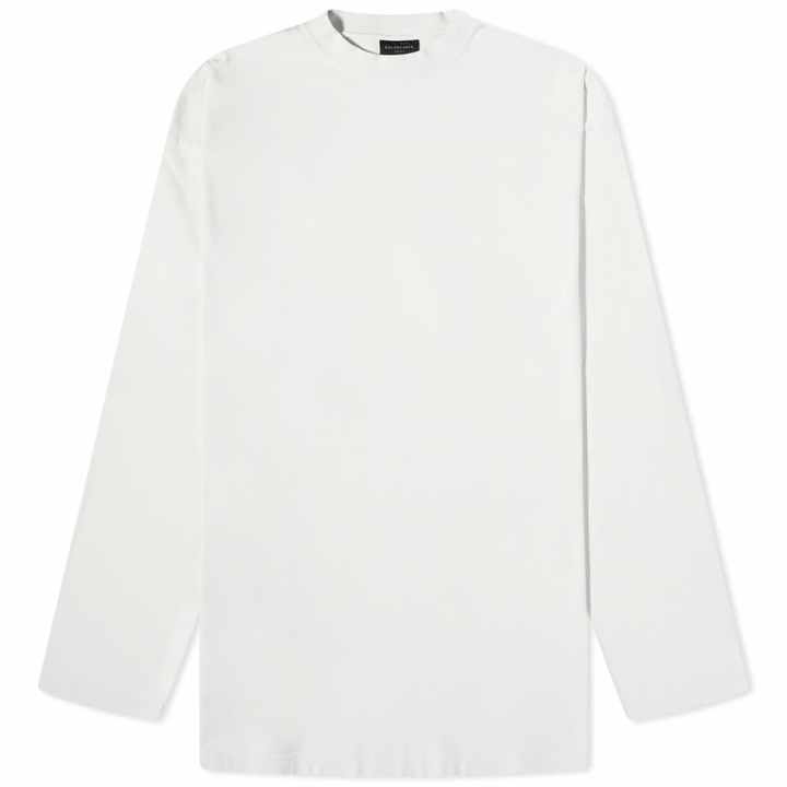 Photo: Balenciaga Men's Vintage Jersey in Dirty White/Silver