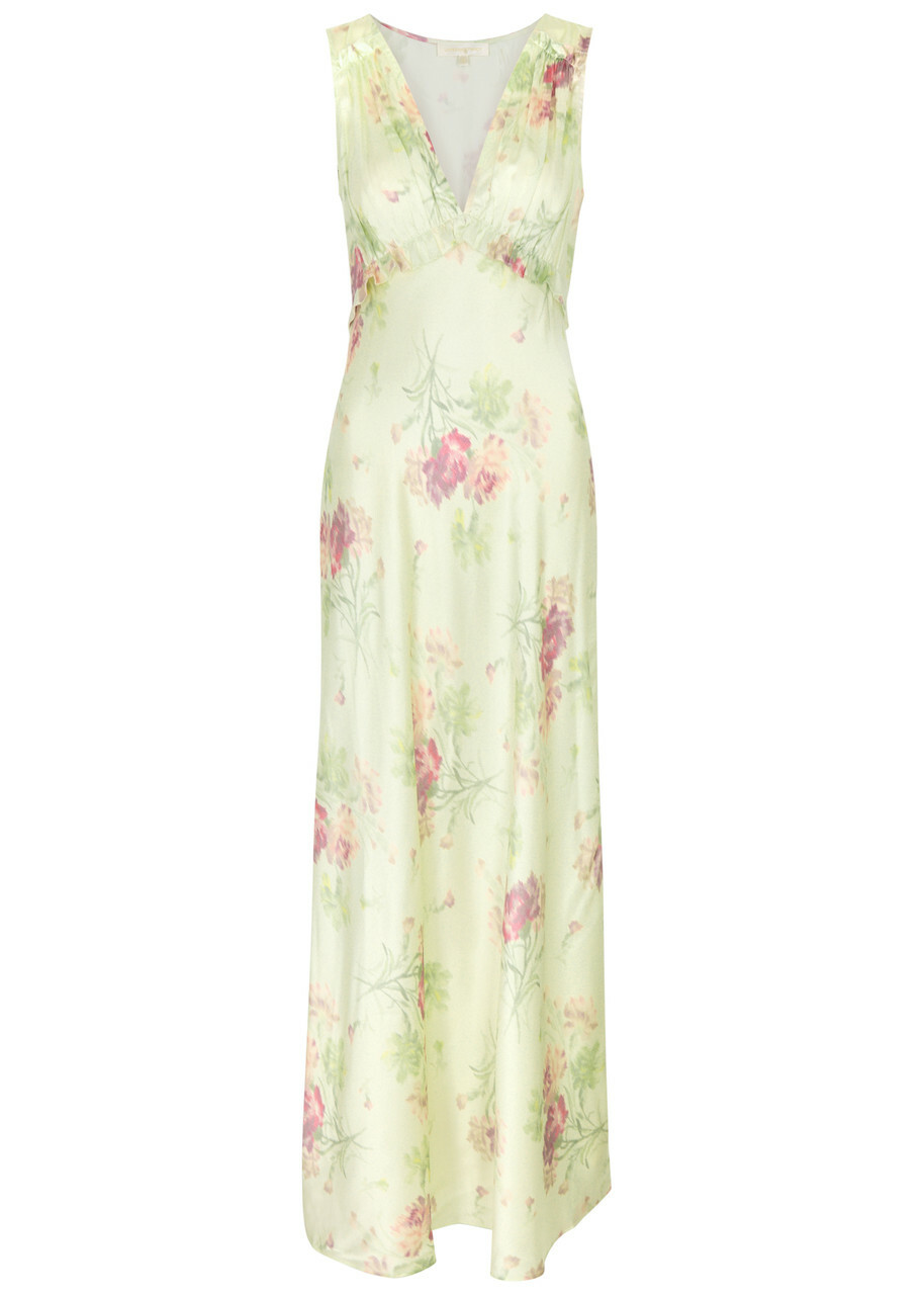 【LoveShackFancy】 Bello shirredコットン maxiドレス img28089_src.webp