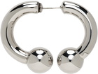 MM6 Maison Margiela Silver Piercing Earrings