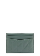 Coach Pillow Quilted Leather Card Holder - Sage - One Size
