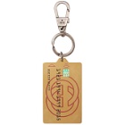 Gucci Silver and Gold Credit Card Keychain