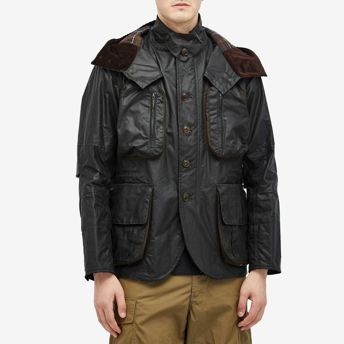 Barbour Men's TO KI TO Outland Wax Jacket in Sage Barbour