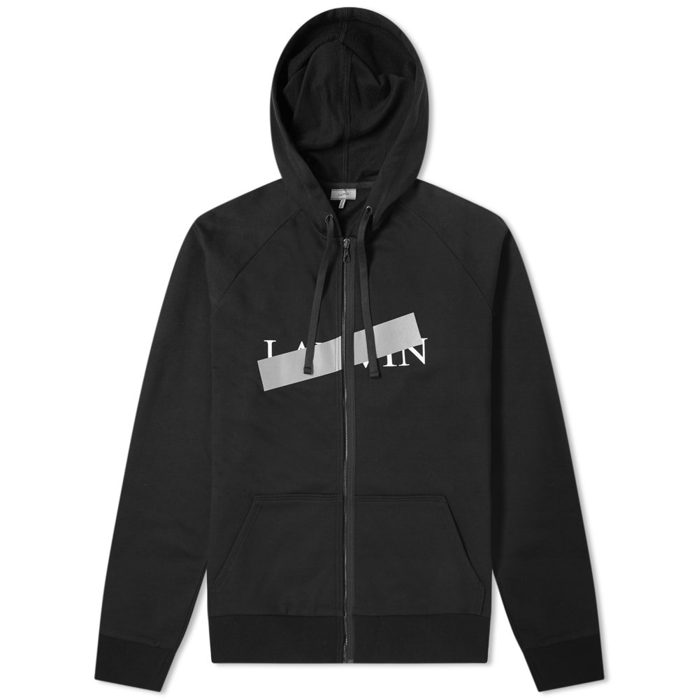 Lanvin Bar Logo Zip Hoody Lanvin Lanvin Bar Logo Zip Hoody Lanvin