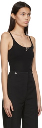 LEMAIRE Black Second Skin Tank Top