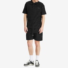AMIRI Men's MA Quad Toweling Polo in Black