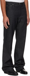 Edward Cuming Black Circle Window V01s Jeans