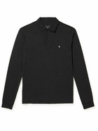 Rag & Bone - Logo-Appliquéd Pima Cotton-Jersey Polo Shirt - Gray