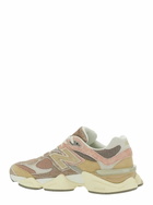 New Balance Multicolor Low Top Sneaker With Logo Detail On The Side In Suede And Tech Fabric Unisex
