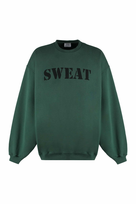 Photo: VETEMENTS Oversize Cotton Sweatshirt