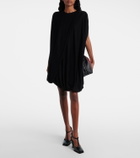 Loewe Asymmetric draped minidress