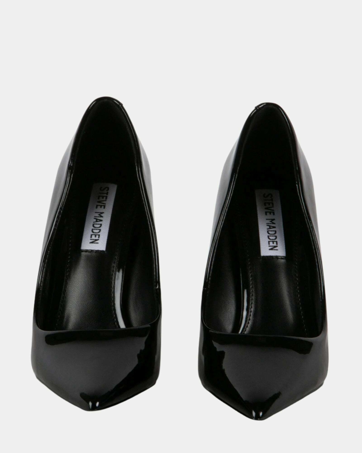 Steve Madden Vida Heels in Black Patent