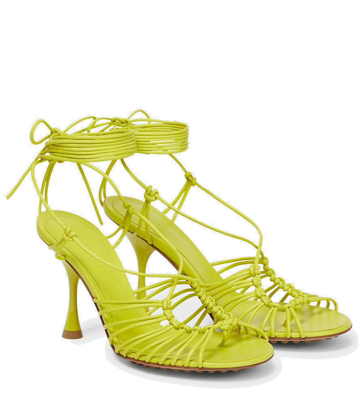 Bottega Veneta - Dot 100 leather sandals Bottega Veneta
