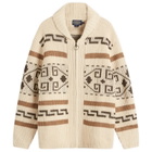 Pendleton Men's The Original Westerley Zip Cadigan in Tan/Brown