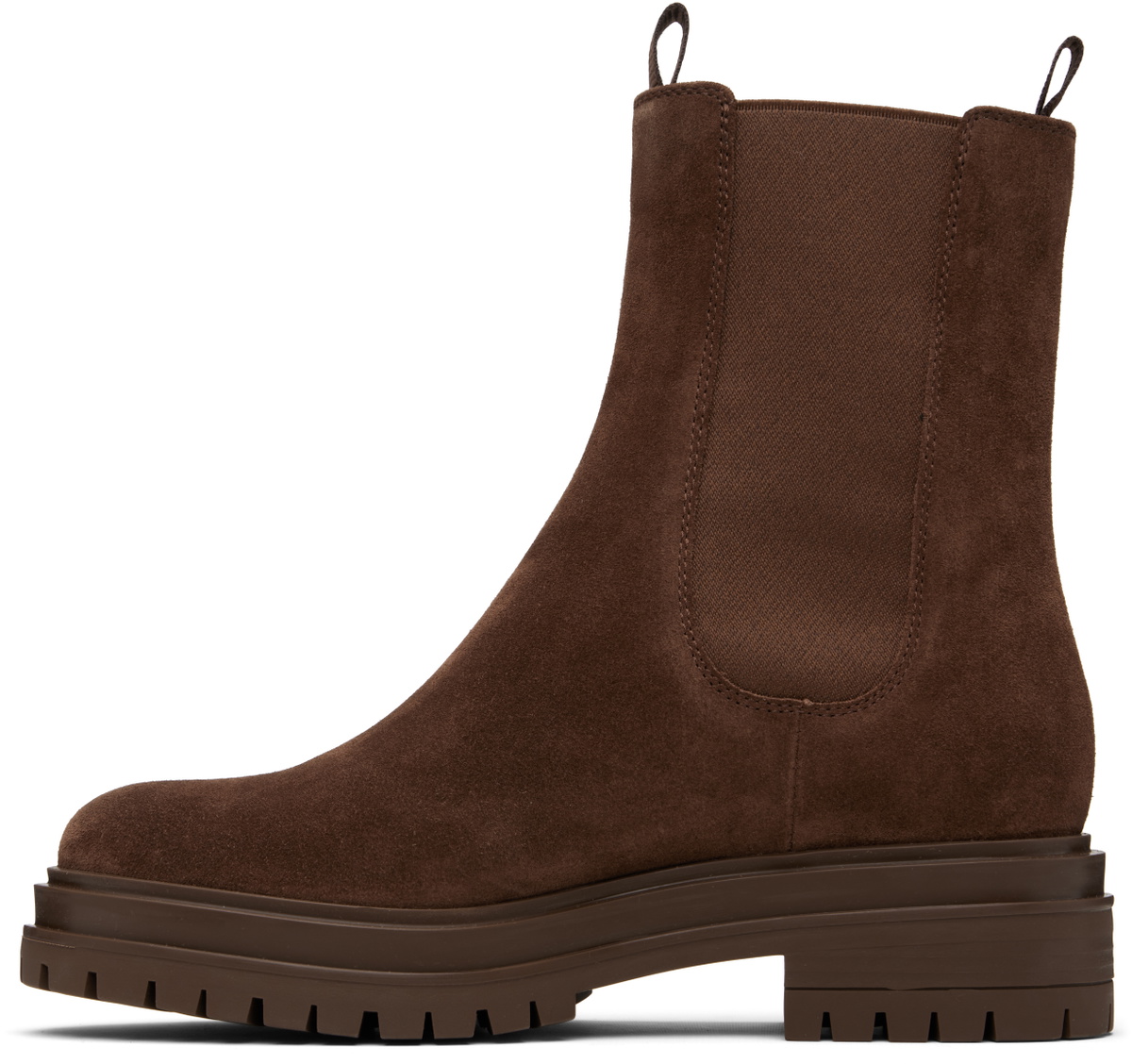 Gianvito Rossi Brown Chester Chelsea Boots