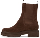 Gianvito Rossi Brown Chester Chelsea Boots