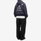C2H4 Men's x mastermind JAPAN Profile Zip Hoodie in Mist Navy