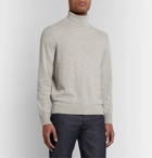 Club Monaco - Mélange Cashmere Rollneck Sweater - Gray